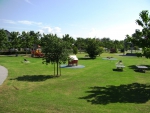 Vue du parc F. Mitterrand