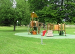 Jeu dans le parc de...